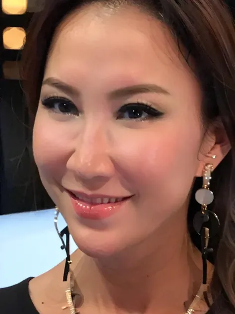 1girl, solo, dress, black hair, ponytail, red dress, smile, earrings, simple background, jewelry, looking at viewer, black eyes, makeup, ulzzang-6500v1.1, (original: 1.2), (realistic: 1.3) , beautiful girl with beautiful details, extremely detailed eyes and face, eyes with beautiful details, absurd, incredibly absurd, huge file size, ultra detail, high resolution, ultra detailed, best quality, masterpiece, illustration, ultra detailed and beautiful, ultra detailed, CG, unity, 8k wallpaper, amazing, fine Detail, masterpiece, top quality, official art, extremely detailed CG unity 8k wallpaper, cinematic lighting, (perfect shiny skin:0.6), slim and smooth lines, (floating), <lora:liwen:0.8>