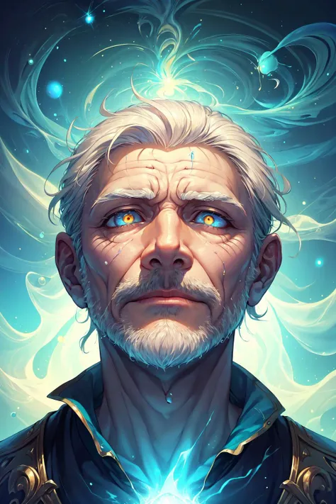 photorealistic, (hyperrealistic:1.2), beautiful, masterpiece, best quality,
(1man, wrinkled face, old czech male:1.2), frail, jade eyes, white hair, thin beard,
portrait, solo, (full body:0.6), looking up, detailed background, detailed face, (<lora:fairytaleai_v10:0.5>, fairytaleai, fairytale theme:1.1) (glowing eyes:1.1), mesmerist, psychic powers, focusing, dynamic pose, aura, thought projection, manipulation, concentric white psychic energy emanating, (style-swirlmagic:0.8), ethereal atmosphere,