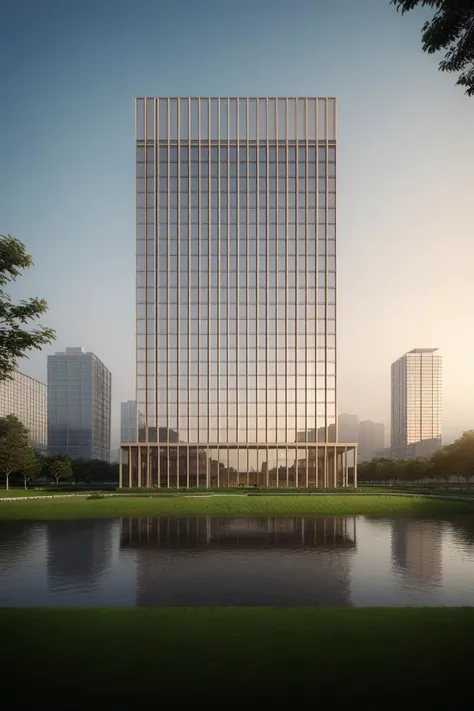 (masterpiece), best quality,8K,no humans, outdoors,
bangonglou,office building,
scenery, outdoors, sky,tree, reflection,cityscape, grass, day, building,window, <lora:ZSofficeV1.0-000047:0.6>