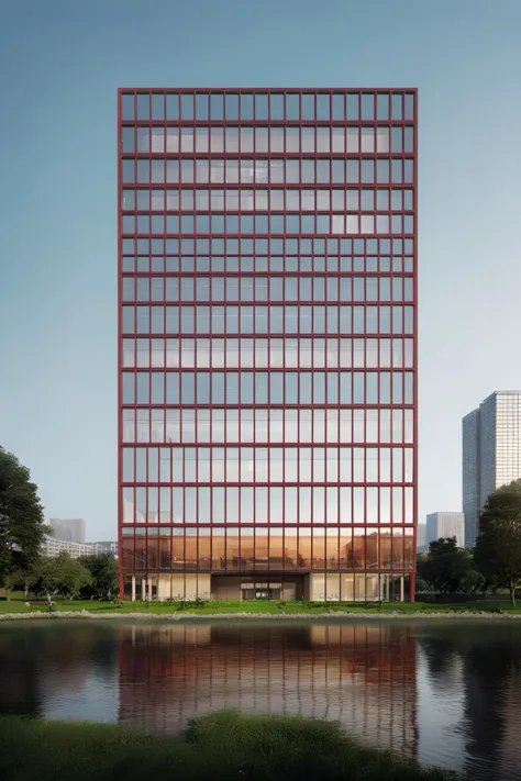 (masterpiece), best quality,8K,no humans, outdoors,
bangonglou,office building,
scenery, outdoors, sky,tree, reflection,cityscape, grass, day, building,window, <lora:ZSofficeV1.0-000047:0.8>
