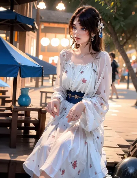 1girl, walking on the beach, floating hair, jewelly, long hair, straight hair, earing, summer3, portrait, (masterpiece, ultra realistic, realistic), glow, bokeh
<lora:Summer3-06:0.65>