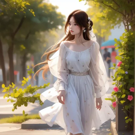 1girl, floating hair, jewelly, long hair, straight hair, earing, summer3, portrait, (masterpiece, ultra realistic, realistic), walking on the street
<lora:Summer3-06:0.6>