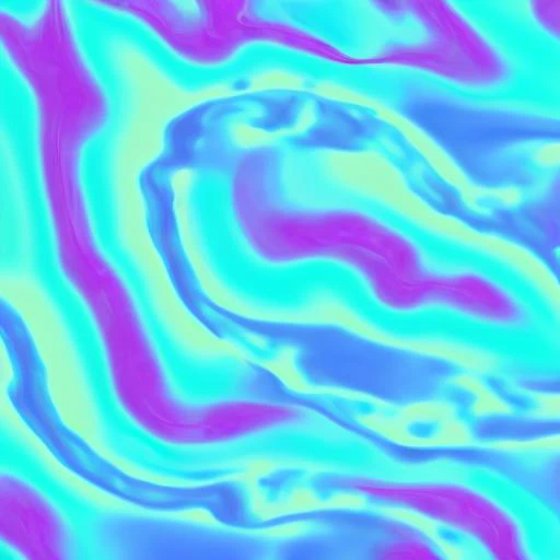 flowing water