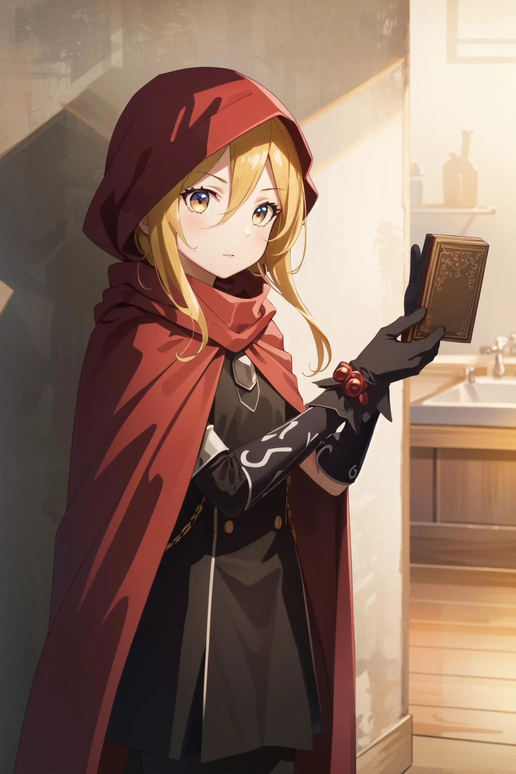 (masterpiece, best quality), intricate details
<lora:evileye:0.8> 1girl,cape,mask,