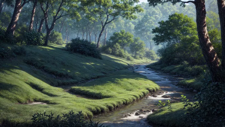 ((masterpiece:1.4,best quality)),
jungle, high trees, creek
high detail, abundant, 8k, high detail, wallpaper,
<lora:more_details:1.5>