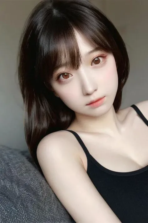 best quality, professional lighting, super detailed, realistic, beautiful detailed face eyes, <lora:yjk:0.8> 1girl, 18 yo,sitting