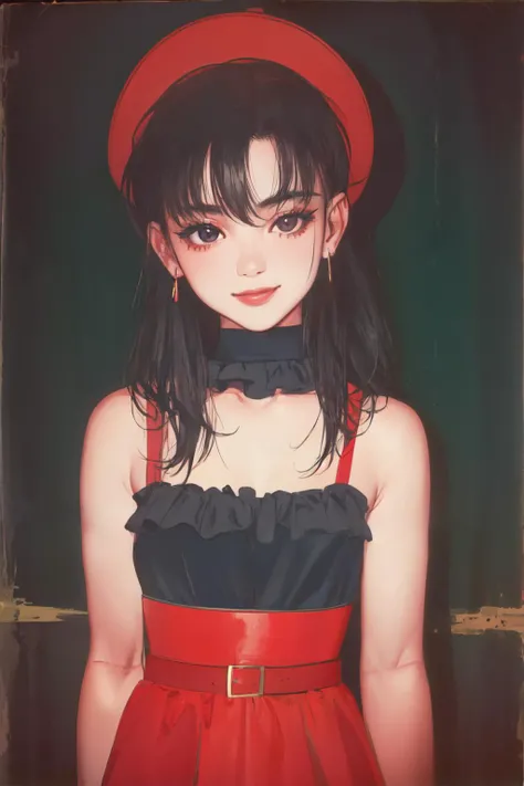 <lyco:TokyoYouthEighties:4.0>, TokyoYouthEighties, (best quality, masterpiece, RAW photo,ultra-detailed:1.2), <lyco:GoodHands-beta2:1.0>,1girl,looking at viewer, smile,