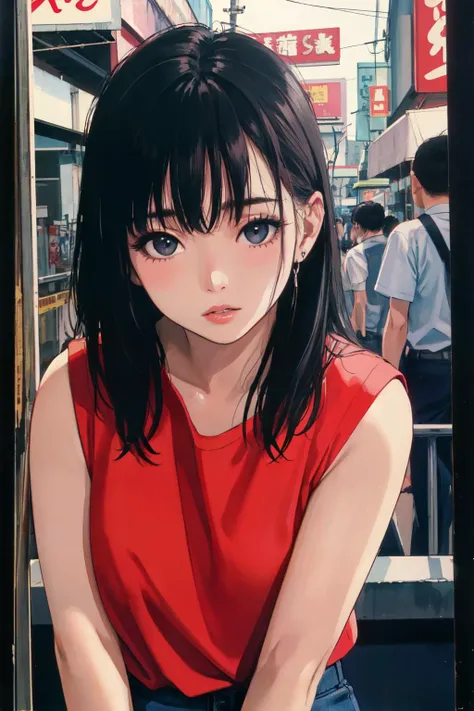 <lyco:TokyoYouthEighties:1.2>, TokyoYouthEighties, (best quality, masterpiece, RAW photo,ultra-detailed:1.2), <lyco:GoodHands-beta2:1.0>,1girl,looking at viewer,