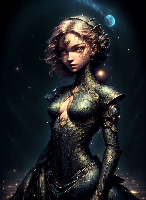 (exceptional, best aesthetic, new, newest, best quality, masterpiece, highly detailed:1.2), lizard, girl, cute:2, yellow eyes, dress, 1girl , sea, d3x3d, stary night background, full moon <lora:d3x3d-L:1> <lora:more_details:1>