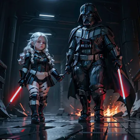 dwarf, stocky, muscular, 1girl, vivid platinum hair, Spiral Curls,bombshell hair, (full body:1.3), [:creative costume design:0.2] <lyco:EnvyDwarvenMix01:1.1> darth vader01:2.0> <darth vader01:2.0> <darth vader01:2.0> <darth vader01:2.0> <darth vader01:2.0> <darth vader