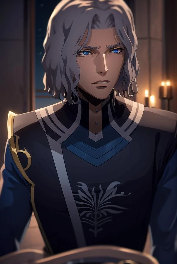 hector, <lora:hector-lora-nochekaiser:1>,
hector, grey hair, short hair, blue eyes, mature male, 1boy, male focus,
BREAK long sleeves, bandages,
BREAK looking at viewer, upper body,
BREAK indoors,
BREAK <lyco:GoodHands-beta2:1>, (masterpiece:1.2), best quality, high resolution, unity 8k wallpaper, (illustration:0.8), (beautiful detailed eyes:1.6), extremely detailed face, perfect lighting, extremely detailed CG, (perfect hands, perfect anatomy),