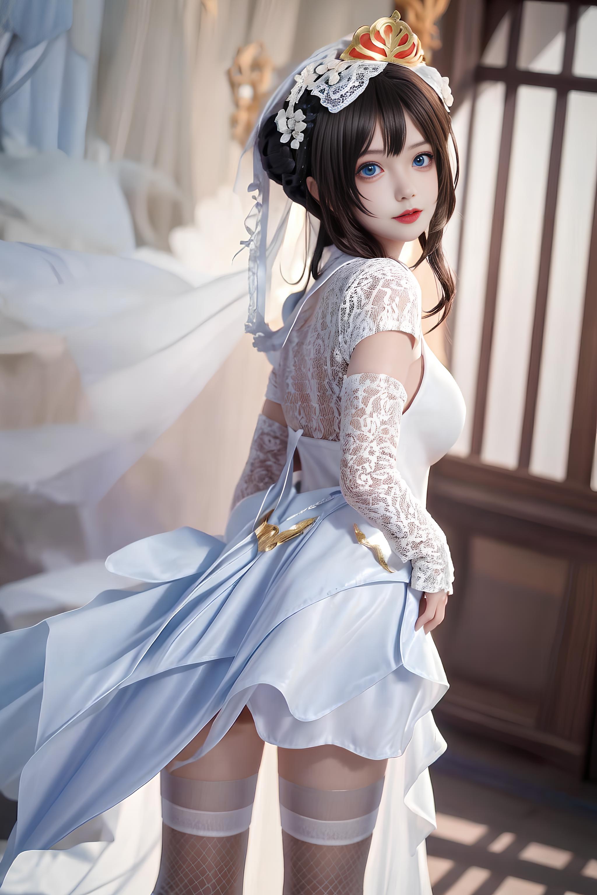 王者荣耀-小乔纯白花嫁 v1.0