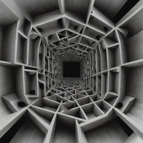 Viewed from directly above drawings, optical illusion, 3d illusion, incredible sharp detail, masterpiece, best quality, high-res, extremely clear 8k wallpaper, serious expression