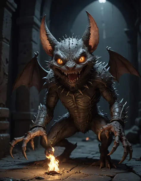 (by taran fiddler:1.4), masterpiece, detailed Bonifasko lighting, [crepuscular ray], best details, real life, depth of field, (bright lighting:1.4), detailed background, solo female, (anthro), (anthro bat:1.4), 🦇, monster, sexy girl woman, femme, covered in fur, snarling, growling, attitude, clear details, (monster girl:1.2), powerful, pleasure, perfect hands, jumping, flying, candle lit room, loincloth, stretchy top, ripped clothing
