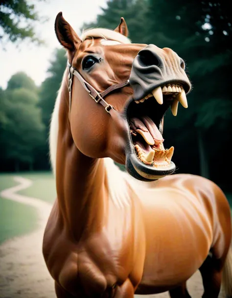 high quality, very detailed and photorealistic portrait of a naked mare with finger in mouth, looking at viewer, eyes wide open, filled with desire
mouth wide open, tongue out, very long ongue, open mouth, open maw, finger in another's mouth, teeth, uvula, drool, spit, saliva
mare, female horse, horse girl, muscular, muscles, trained, fit, defined, toned
maximum details, realistic and detailed face, perfect face  <lora:FurryHorse_v1.1:0.6> <lora:Big_Mouths:0.35> <lora:Long_Tongue_Lora:0.4>  <lora:longtongue-v2:0.4>  <lora:FingerinMouthMS:0.7>