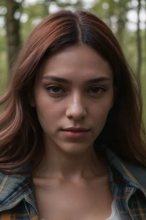 [1girl:DEN_Octokuro:20],
walking through a tallgrass meadow wearing Jean shorts and plaid shirt, meadow, wild, overgrown, walking,, bokeh, f1.4, 40mm, photorealistic, raw, 8k, textured skin, skin pores, intricate details  <lora:epi_noiseoffset2:1>, epiCRealism