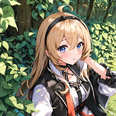 minazuki natuki,solo,1girl,<lora:minazuki natuki:0.8>,long hair,brond,brond hair