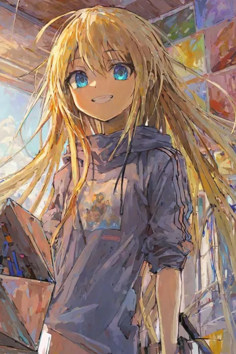 masterpiece,best quality,ultra detailed, by akimatutix, (1girl:1.2),female focus,slight smile,cowboy shot,