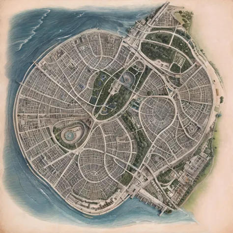 <lora:cartography:1>, map, (from above), border, tree, stairs, house, blue water, river, blue theme, cityscape, amazing, 4k, extremely detailed art, best quality, masterpiece, ultra high res, intricate detail, abstract, fine art parody, no humans, <lora:more_details:0.5>