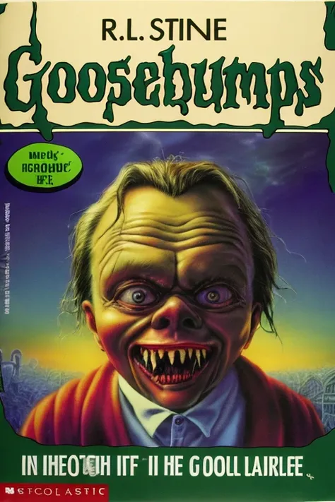 (In the Mouth of Madness 1994) GoosebumpsBookCover <lora:GoosebumpsBookCover:1>