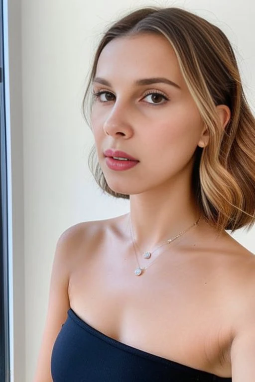 RAW photo, a close up selfie portrait photo of mbb, slim body, (high detailed skin:1.2), 8k uhd, soft lighting, high quality, film grain, f/2.2, 22mm, front camera