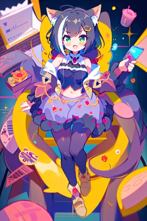 masterpiece, best quality, girl, (best quality, masterpiece), 1girl, solo,full body ,karyl \(princess connect!\), <lora:karyl_v1:1>