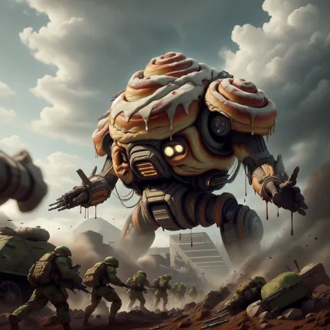 GingerbreadAI
battle mech . detailed, intricate
