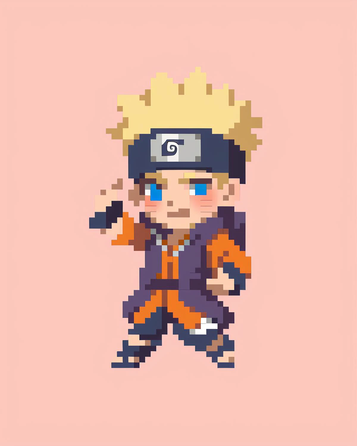 1boy, naruto from naruto \(series\), 
 <lora:shirosu0011:1> shirosu00, chibi
score_7_up, score_anime