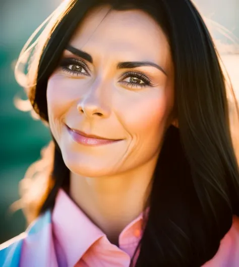 portrait Kate Jackson, photo, analog style, 4k, 8k, warm tones, sidelighting, professional photography, diffuse light <lora:KateJ:1>