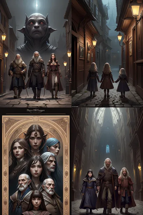 a dramatic highly detailed render of smeagols family , Middle-earth , by WLOP and Artgerm and Greg Rutkowski and Alphonse Mucha, Beautiful dynamic dramatic dark moody lighting, shadows, cinematic atmosphere, Artstation, concept design art, Octane render, 8K, masterpiece, sharp focus, hyperrealistic