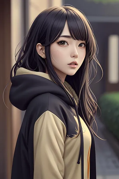 rimuru tempest, tensei shitara slime datta ken, highly detailed, professional digital painting, concept art, extreme illustration, sharp focus, smooth, unreal engine 5, photorealism, hd quality, 8 k, black hoodie, cinematic, art by deviantart, artgerm, yoshitaka amano, wataru kajika, junji ito