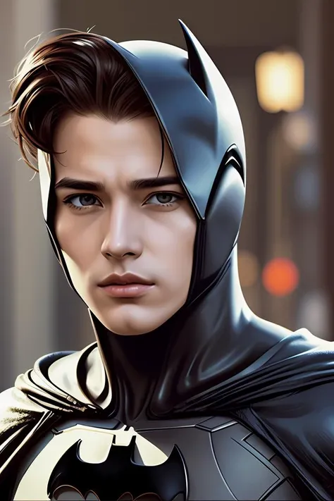 1boy,destiny, batman, teen titans, perfect faces, highly detailed