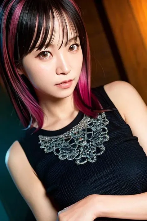 risa,casual outfit,face close up,(8k, best quality, masterpiece:1.2),(intricate details:1.4),(photorealistic:1.2),octane render, complex 3d render ultra detailed, studio soft light, rim light, vibrant details, ultra detailed, realistic skin texture, detailed face,(expressionless), extremely detailed CG unity 8k wallpaper, (detailed background:1.2) ,
<lora:risaoribe:0.7>