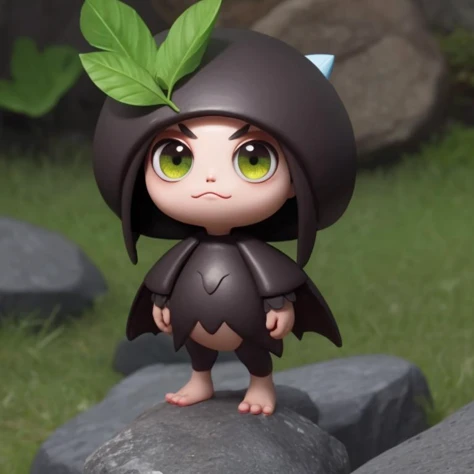 pmmkr2024, rock creature, big eyes, cute