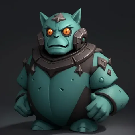 pmmkr2024, magic, anime, cartoon, creature, best quality, trending on artstation, masterpiece, cute, rock golem