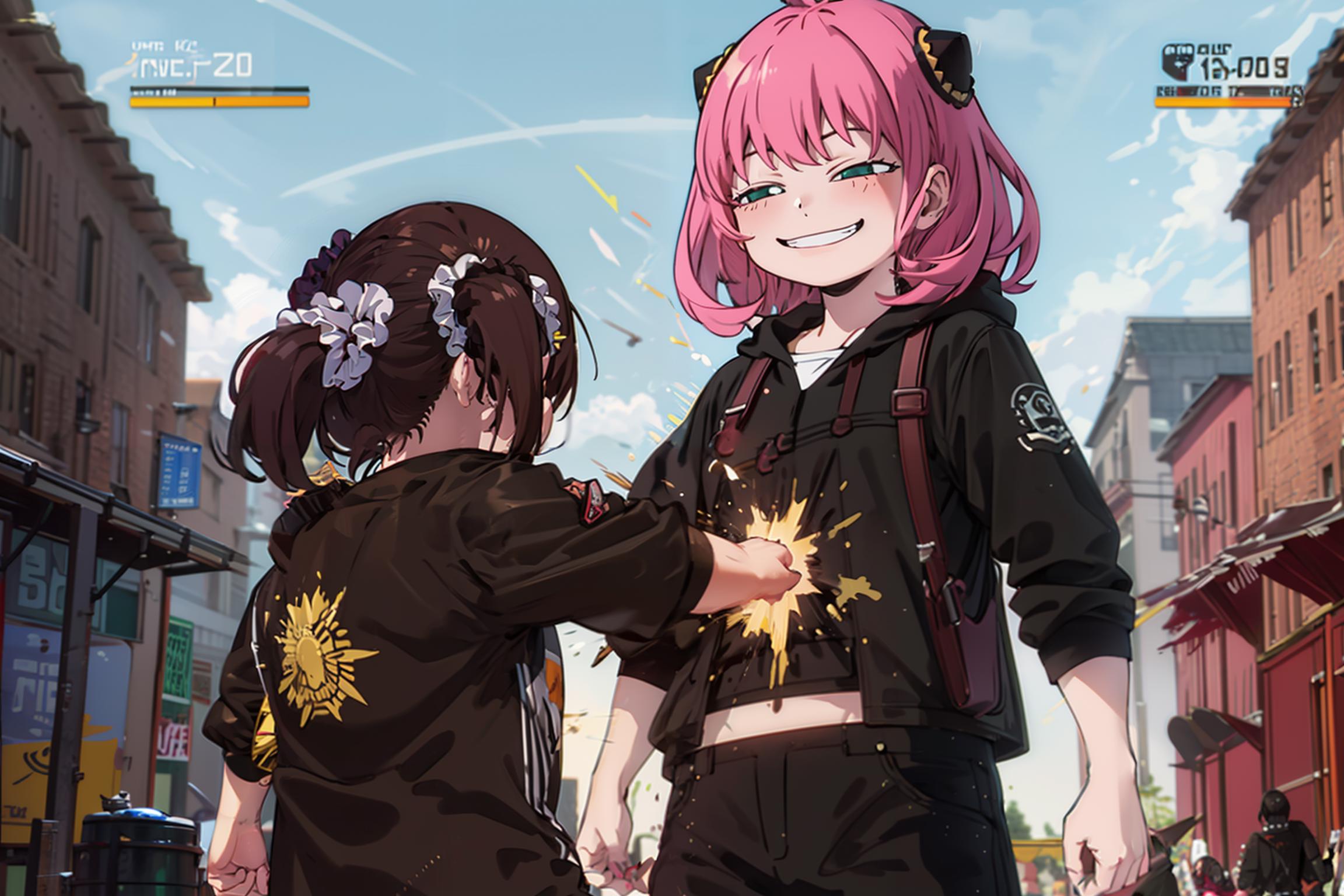 Raiden Punching Armstrong Meme (Standing here, I realize) | Pose LoRA v1.0