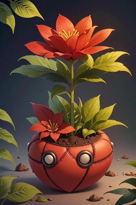 <lora:DeadpoolStyle:1> DeadpoolStyle compact steelblue decumbent heart-shaped plant, palmately-cleft petiolate leaf, craspedodromous venation, whorled, incised leaf margin, iceblue spike keel flower, liguliflorous, aposepalous, tristichous phyllotaxy,
, (leather:0.6), (Masterpiece:1.3) (best quality:1.2) (high quality:1.1)