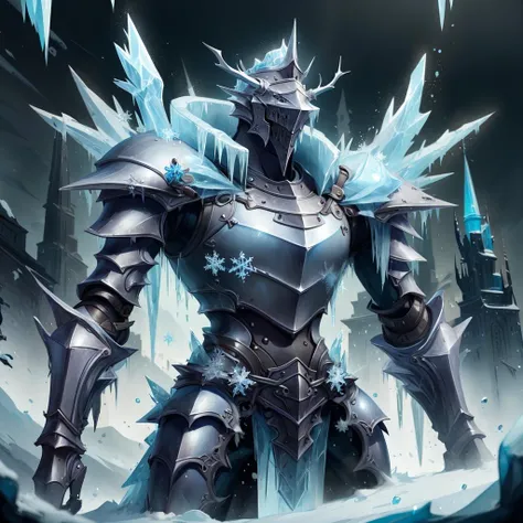 <lora:WorldofIce:1>,worldofice, frozen, frosty, fantasy, magical, armoured, knight,