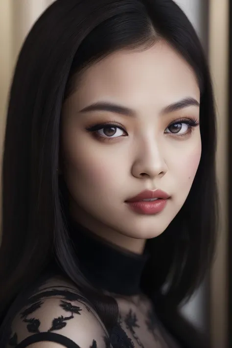 (close-up, editorial photograph of a 21 year old woman), (highly detailed face:1.4) (smile:0.7) (background inside dark, moody, private study:1.3) POV, nikon d850, film stock photograph ,4 kodak portra 400 ,camera f1.6 lens ,rich colors ,hyper realistic ,lifelike texture, dramatic lighting , cinestill 800,