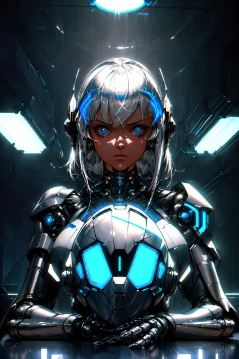 closeup, 1 woman ,human, silver hair, upper body
cybernetic armor, blue paint, helmet , neon light
ritual
sci-fi
Syd Mead
dramatic lighting (masterpiece, best quality),
<lora:add_detail:1> <lora:epiNoiseoffset_v2:1>