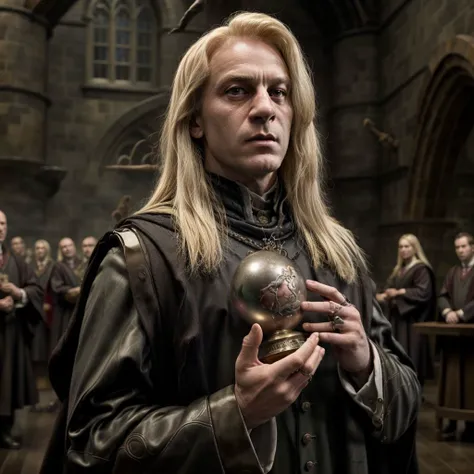 masterpiece, 8k, hi-res, award winning, (highest quailty:1.5),
<lora:add_detail:1> man, mean , hogwarts, <lora:Lucius Malfoy:1> lumacfoil1