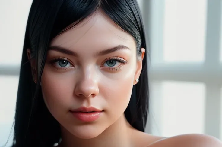 portrait of DEN_empathy_SG, (headshot, face focus:1.2), beautiful eyes, detailed face, detailed lips,
(plain background:1.2),
bokeh, f1.4, 40mm, photorealistic, raw, 8k, textured skin, skin pores, intricate details, <lora:epi_noiseoffset2:1>, epiCRealism