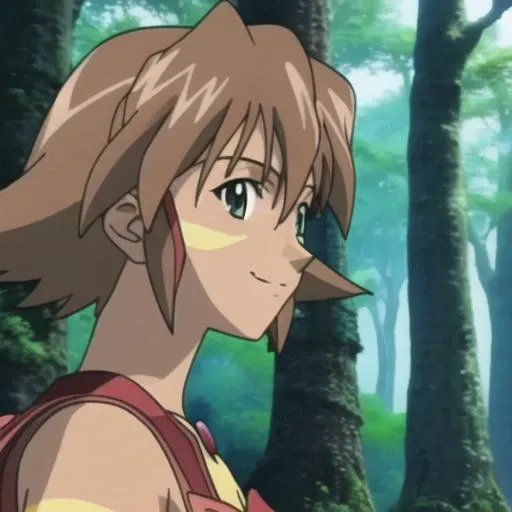 forest, cloudy sky, 1girl, dothack_mimiru, solo, portrait, from side, looking at viewer, smile, closed mouth, shirt, digital media, 2020 anime style, 3d, bikini armor, yellow body paint,
<lora:dothack_mimiru_safetensor_v1_21060:.7>