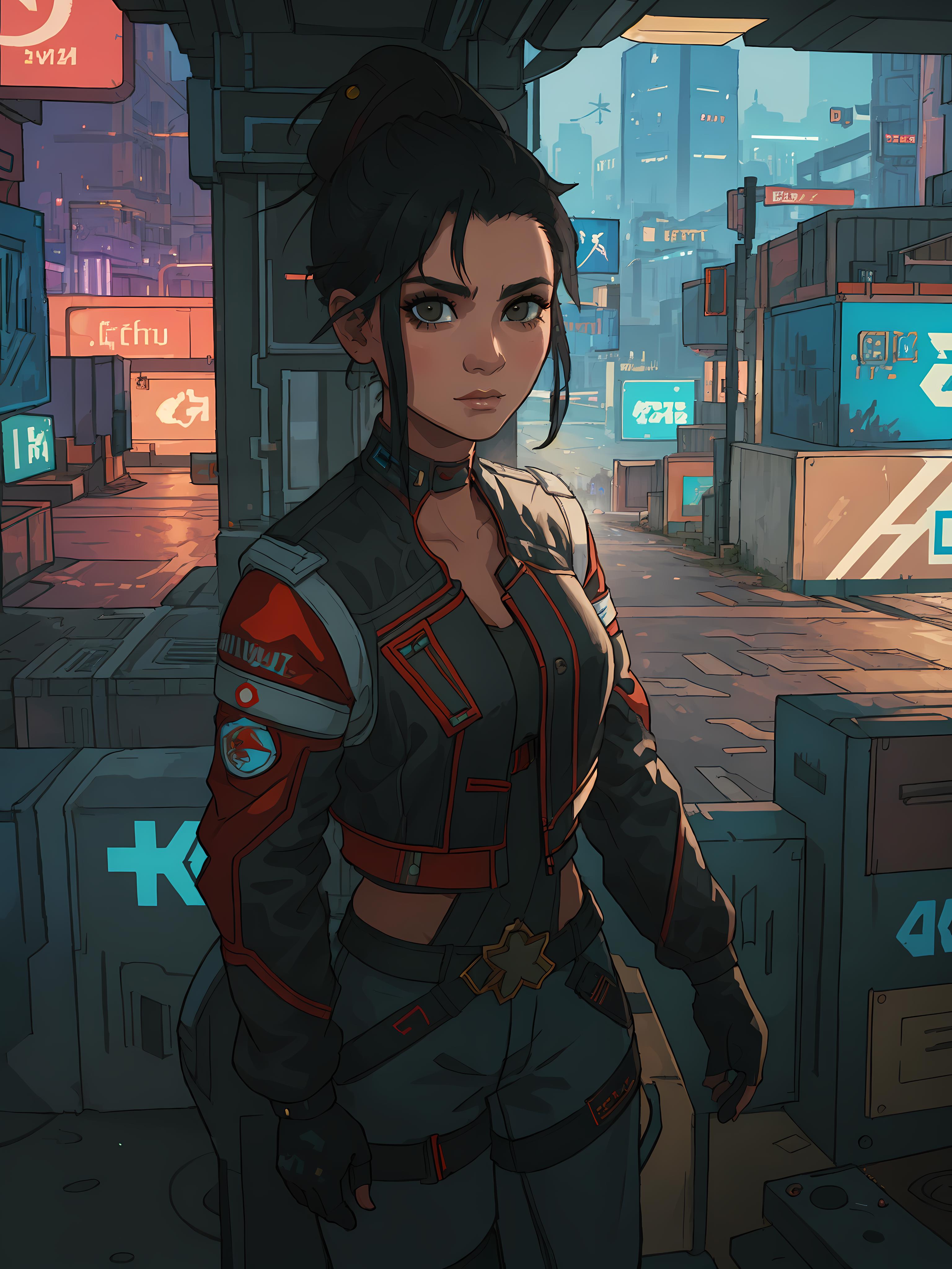 Panam Palmer (Cyberpunk 2077) LoRA Alpha 1