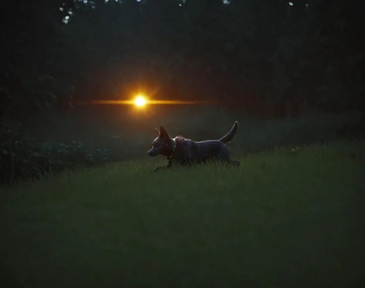 <lora:2024-06-23_21-12-39-save-3431-4-0:0.67>
score_9, score_8_up, score_7_up, realistic, spacey, heroic portrait, press all the buttons doggo in time, could be the beginning of an journey to the stars, detailed, 8k, intricate, shadows, epic, deep, cinematic, expressive, dark, milky-way, misaligned
BREAK This photograph presents a captivating 3-D game concept rendered with a voxelized, low-poli style that employs physically based lighting and rendering techniques. The scene is set in a dense forest during what appears to be either dawn or dusk, with the sun casting a warm, golden glow through the trees.
The visual style is characterized by a low-polly aesthetic, where the objects are represented using simple geometric shapes, such as triangles and polygons. The sharp edges and facets of these shapes give the scene a modern, digital feel. The voronOI pattern is evident in the way the objects, such the trees and the ground, are constructed from a multitude of small, irregularly shaped polygons that come together to form a cohesive, three-dimensional environment.
The overall atmosphere is serene yet mysterious, with a mood that is both calming and slightly eerie. The warm lighting from the sun contrasts with the cooler shadows, creating depth and a sense of dimensionality. The use of shadows and the play of light and dark create remarkable atmosphere on this masterpiece of digital design.
BREAK <lora:epiCRealismHelper:0.45> <lora:- SDXL - vanta-black_contrast_V3.0:0.67> <lora:sss-000009:0.7> <lora:Meostigmat_f1.7_100mm:0.67> <lora:Voronoiya_XL_v2_E17:0.67>