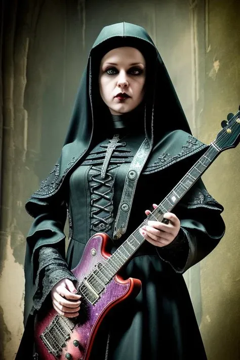 style-photoreal
(((masterpiece))), (((best quality))), ((ultra-detailed)),
vampire nun
(character focus), extreme detailed,colorful,highest detailed
by style-gothic-horror