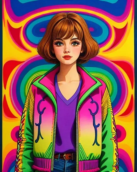 best quality,masterpiece,highly detailed,ultra-detailed, <lora:neg4all_bdsqlsz_V3.5:-1> <lora:60Style_last:2> 60s Illustration Style
1girl, open jacket,