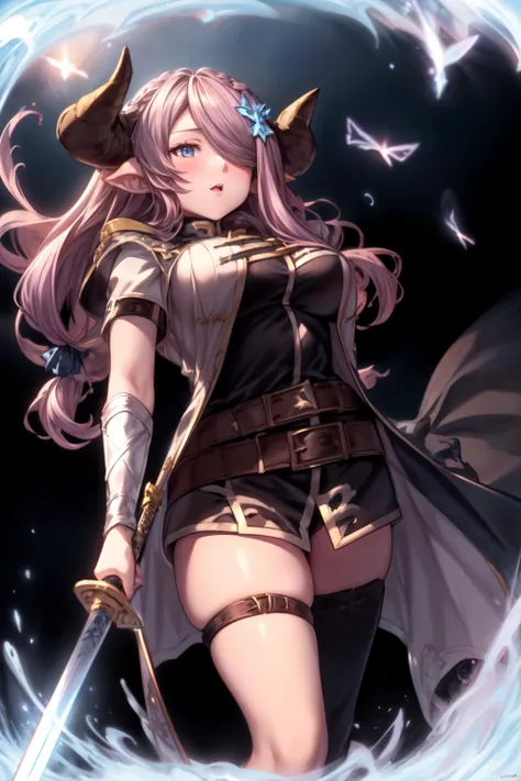Standard, (ver1costume:1.4), 1girl, narmaya \(granblue fantasy\), draph, <lyco:NarmayaLoCon:1.0>, <lora:add_detail:0.6>, sword training , ((Establishing Shot, Over-The-Shoulder Shot, Split Diopter, dutch Angle Shot, Dutch Angle)),