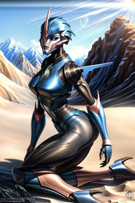 nsfw, arcee (transformers prime) <lora:arcee_(transformers_prime):1.0> <lora:lora_perfecteyes_v1_from_v1_160:1>, perfecteyes eyes, (ass:1.2), (in a desert), kneeling, (sexy pose:1.2), 1ms shutter speed, 8k, artstation, backlighting, cinematic lighting, crisp, depth of field, digital painting, dramatically lit, dynamic composition, elegant, F 2.8 lens, highly detailed, hyper detailed, hyper realistic, hypermaximalist, insanely detailed and intricate, intricate, matte, octane render, ornate, professional photoshoot, ray tracing, realism, realistic, sharp focus, smooth gradients, studio quality, subsurface scattering, super detailed, super sharp, volumetric lighting, <lora:add_detail:1.2>