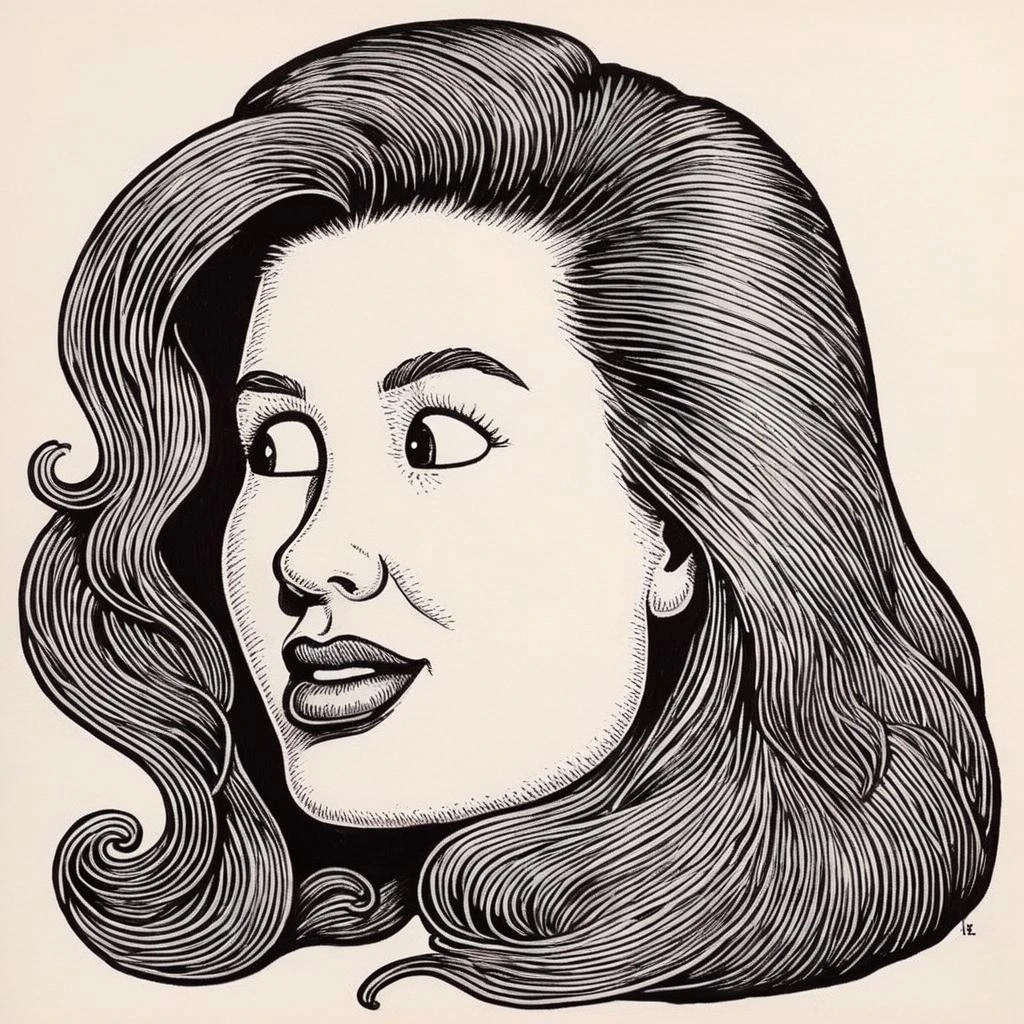 Basil Wolverton "Spaghetti and Meatballs" Style LORA